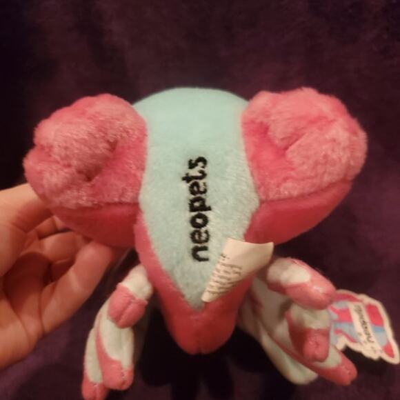 NWT Neopets Faerie Scorchio Plushie Limited Too Y2K Vintage Plush Fairy Dragon - Picture 6 of 11